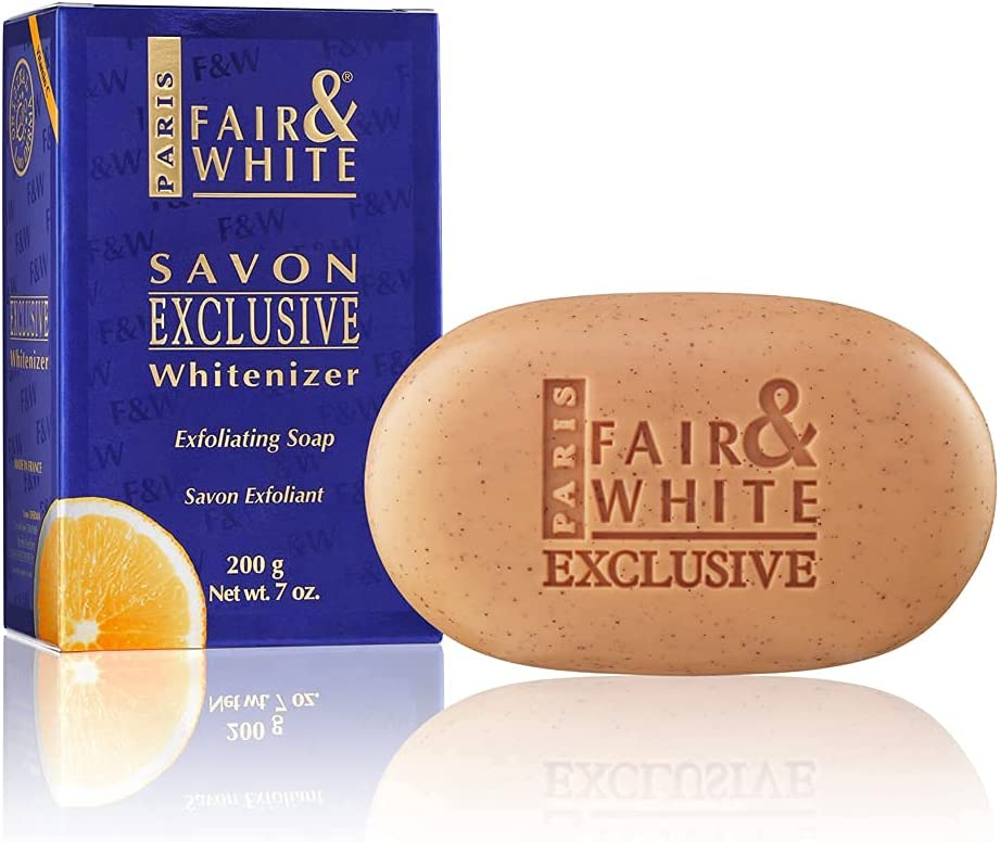 Fair and White Exclusive Exfoliating Soap 200 g - Beauty Fine