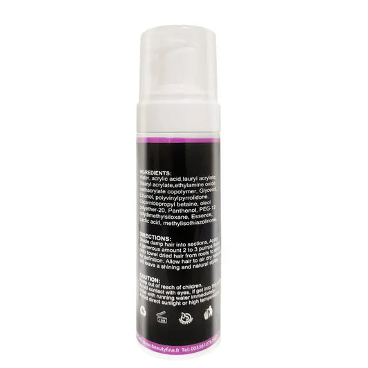 Beautyfine Curly Hair Mousse 200ml - Beauty Fine