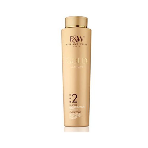 FAIR AND WHITE GOLD ULTIMATE 2 EVEN TONE REVITALIZING BODY LOTION 500ML - Beauty Fine