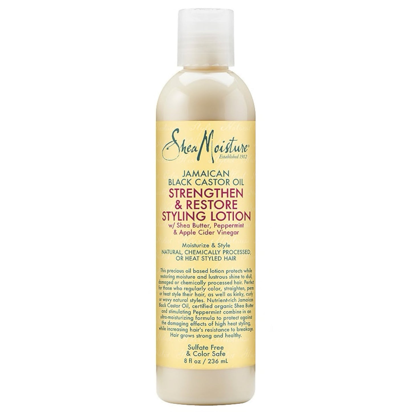 Shea Moisture Jamaica Black Castor Oil Strengthen & Restore Styling Lotion 236ml - Beauty Fine