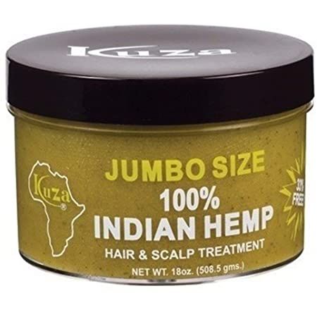 Kuza Jumbo Size 100% Indian Hemp Hair & Scalp Treatment 18oz - Beauty Fine