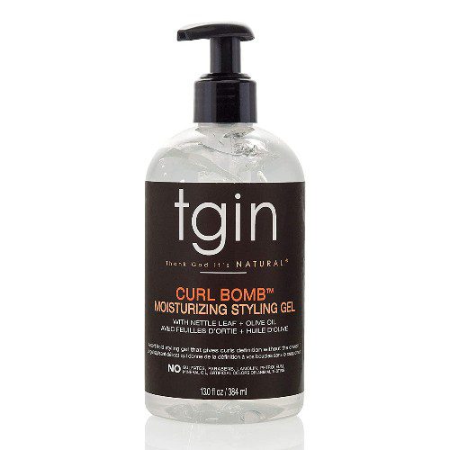 tgin Curl Bomb Moisturizing Styling Gel for Curly Hair Types 384ml - Beauty Fine
