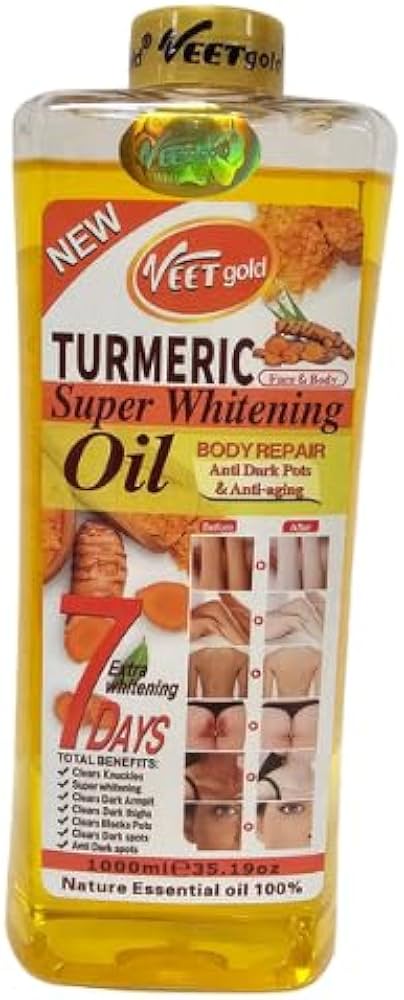 Tumeric Super Body Oil, Vitamin C Retinol Body Oil, Body Corrector Oil - Beauty Fine