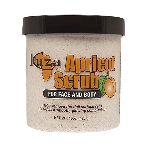 Kuza Apricot Scrub for Face and Body 15oz - Beauty Fine