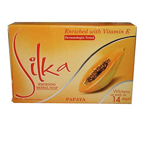 Silka Whitening Herbal Soap, 85gm - Beauty Fine