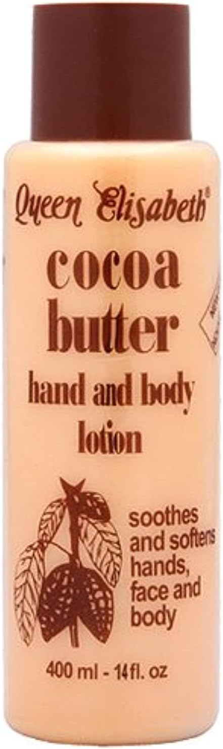 Queen Elisabeth Cocoa Butter Hand and Body Lotion 400ml - Beauty Fine