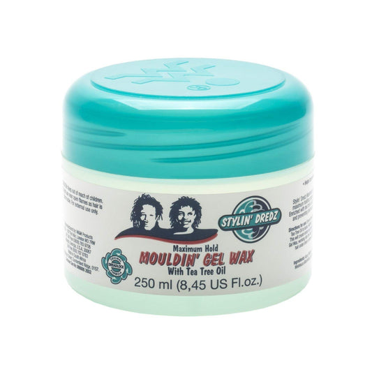 Stylin Dredz Maximum Hold Mouldin Gel Wax With Tea Tree Oil 250 ml - Beauty Fine