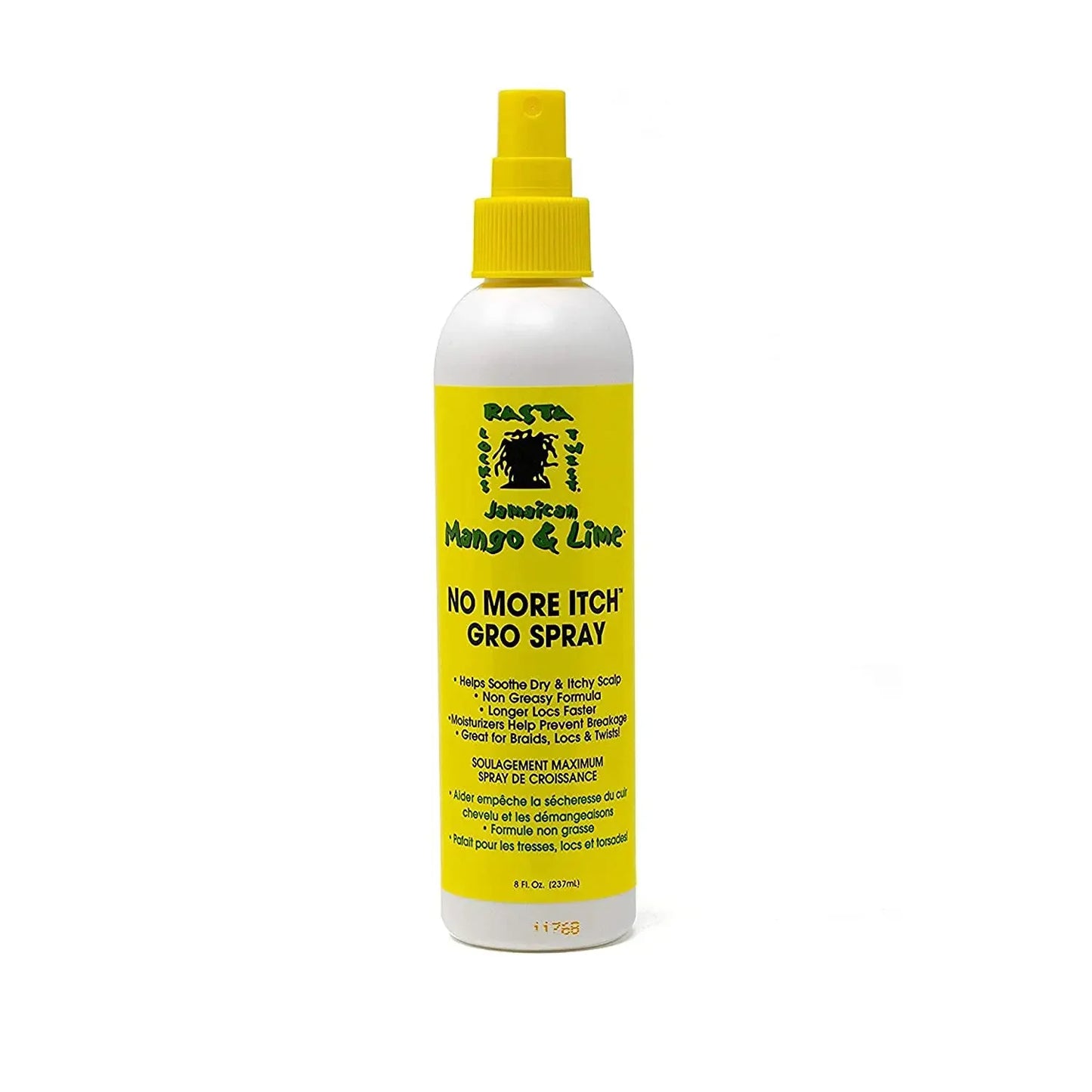 Jamaican Mango & Lime No More Itch Gro Spray 8 oz - Beauty Fine