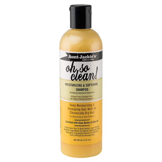 Aunt Jackie's Oh So Clean Latherrich Deep Moisturizing Shampoo12 Fl Oz - Beauty Fine