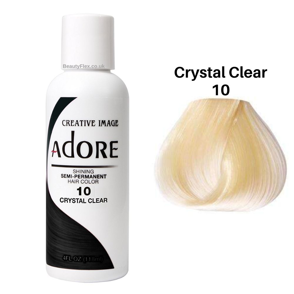 Adore Semi Permanent - 10 Crystal Clear - Beauty Fine