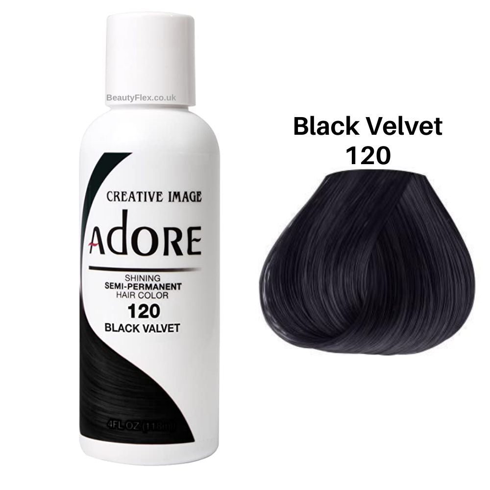 Adore Semi Permanent - 120 Black Velvet - Beauty Fine