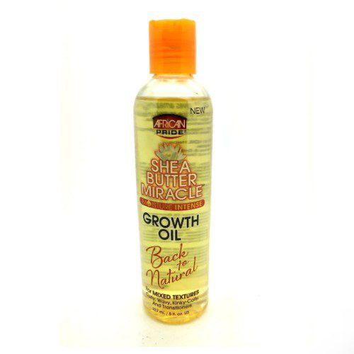 African Pride Shea Butter Miracle Growth Oil - 6oz Bottle - Beauty Fine