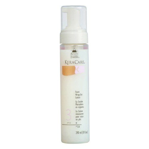 Avlon KeraCare Foam Wrap-Set Lotion, Style 3, 240 ml - Beauty Fine