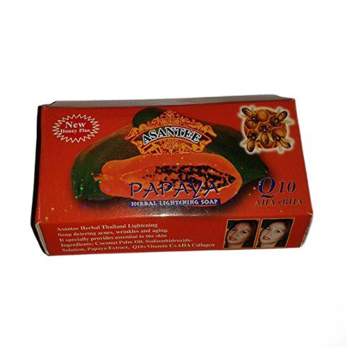 Gluta Asantee Papaya Soap Honey Plus, 125 g - Beauty Fine