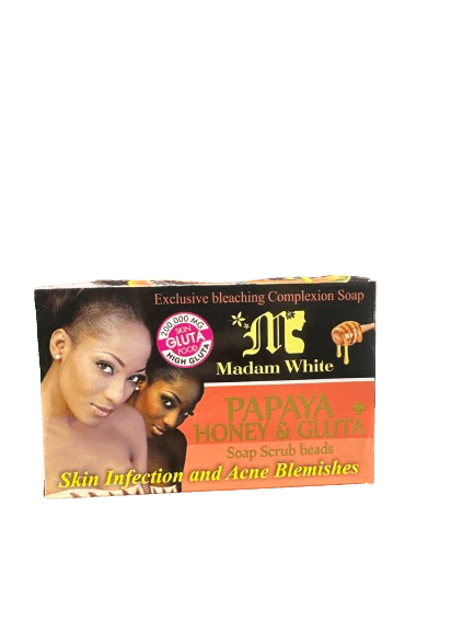 Madam White papaya honey & gluta + - Beauty Fine