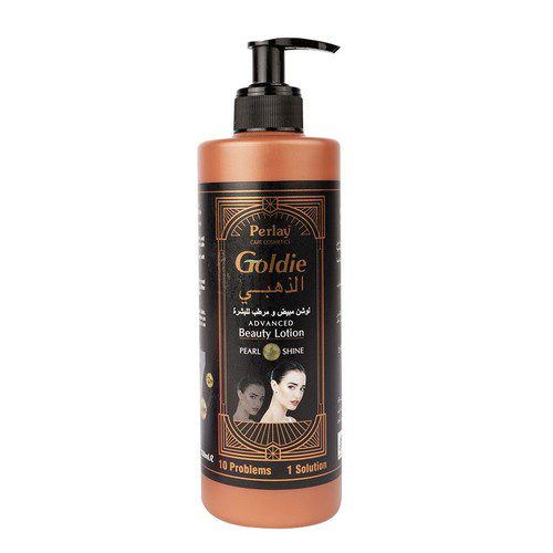 Perlay Goldie Beauty Lotion Pearl Shine 550ml - Beauty Fine