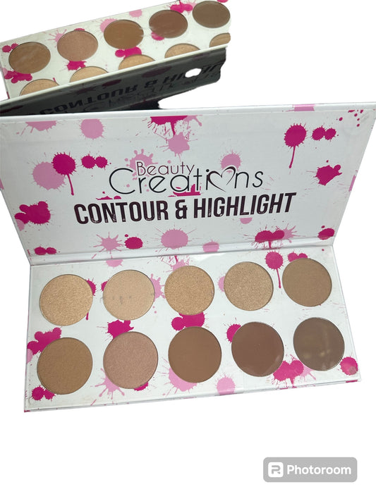 Palette Beauty Creation Contour & Highlight - Beauty Fine