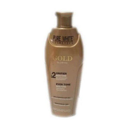 Pure White Cosmetics Gold Glowing No.Ii Even Tone Maxi Tone Lightening Lotion 400Ml - Beauty Fine