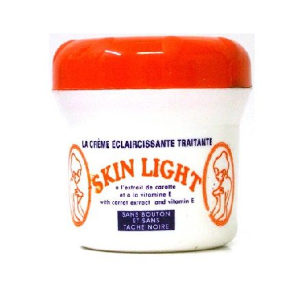 SKIN LIGHT ? LA CR?ME CLARIFIANTE TRAITANTE ? L?EXTRAIT DE CAROTTE ET ? LA VITAMINE E, SANS BOUTON & SANS TACHE NOIRE, 500 ML - Beauty Fine