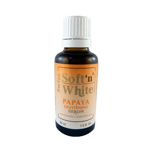 SOFT'N WHITE PAPAYA LIGHTENING SERUM WITH VITAMIN C 1oz - Beauty Fine