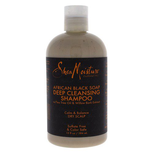 Shea Moisture African Black Soap Deep Cleansing Shampoo 384 ml - Beauty Fine