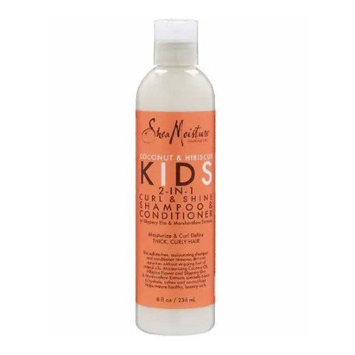 Shea Moisture Coconut & Hibiscus Kids 2 In 1 Curl & Shine Shampoo & Conditioner - 236ml - Beauty Fine