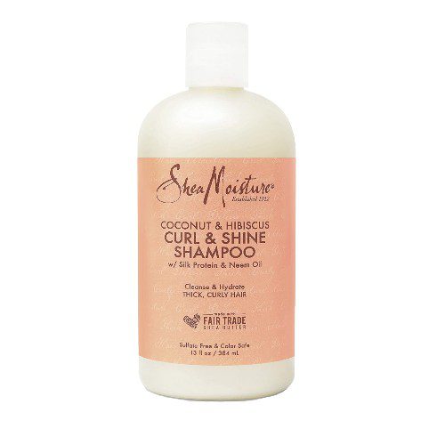 Shea Moisture Coconut and Hibiscus Curl/Shine Shampoo 384 ml - Beauty Fine
