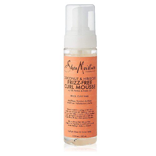 Shea Moisture Coconut and Hibiscus Frizz-Free Curl Mousse 220 ml - Beauty Fine