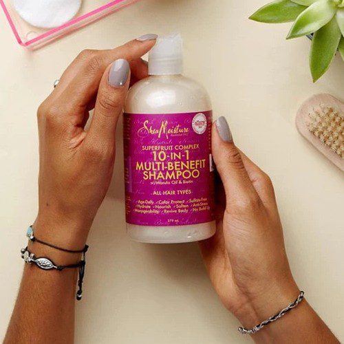 Shea Moisture Superfruit Complex 10 in 1 Multi-Benefit Shampoo - Beauty Fine