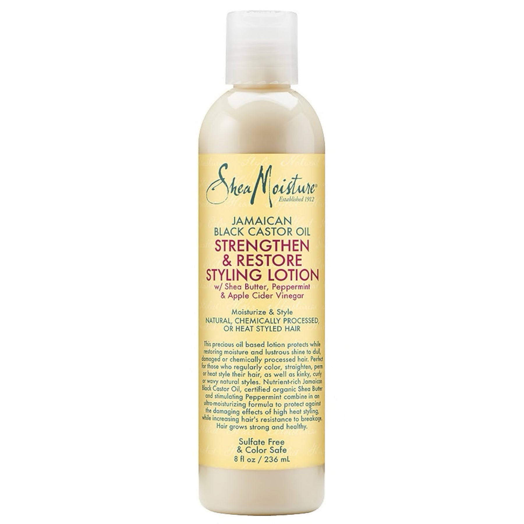 Shea Moisture Jamaica Black Castor Oil Strengthen & Restore Styling Lotion 236ml - Beauty Fine