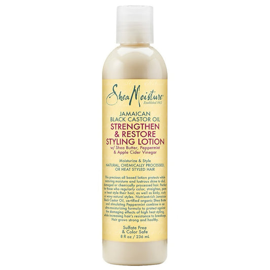 Shea Moisture Jamaica Black Castor Oil Strengthen & Restore Styling Lotion 236ml - Beauty Fine