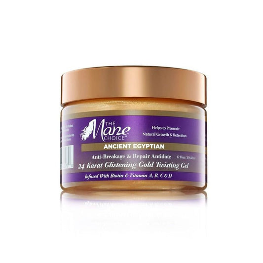 The Mane Choice Ancient Egyptian 24 Karat Gold Twisting Gel - Beauty Fine
