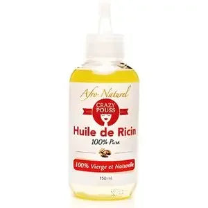 Afro nautral crazy pouss huile de ricin 150ml - Beauty Fine