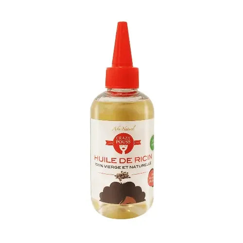 Afro nautral crazy pouss Huile De Ricin 100% Vierge et Naturelle - Beauty Fine