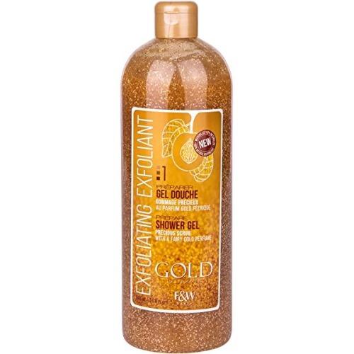 FAIR & WHITE GOLD EXFOLIATING SHOWER PRECIOUS SCRUB 940ML - Beauty Fine