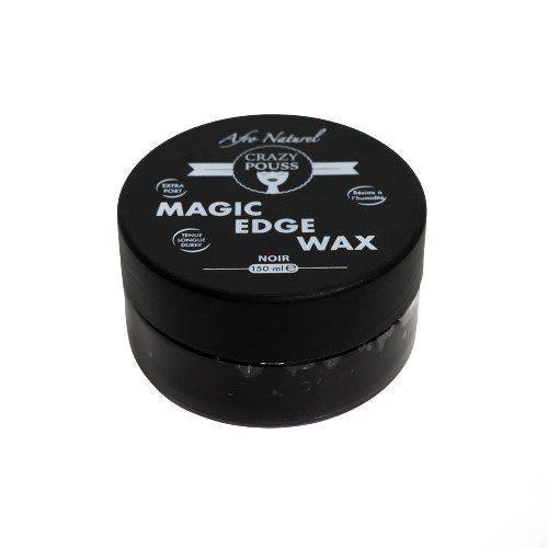 CRAZY POUSS MAGIC EDGE WAX NOIR 150ML - Beauty Fine