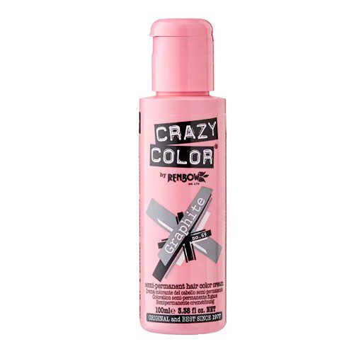 Crazy Color Semi Permanent Hair Colour, Graphite-69, 10g - Beauty Fine