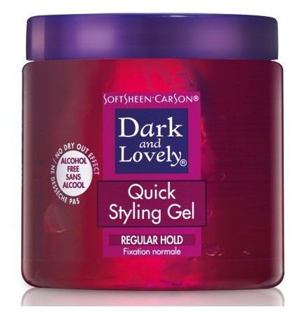 Dark & Lovely Gel Coiffant Rapide Tenue Régulière 400 ml - Beauty Fine
