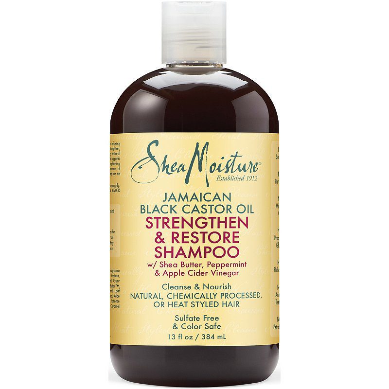 Shea Moisture Jamaican Black Castor Oil Strengthen & Restore Shampoo - Beauty Fine
