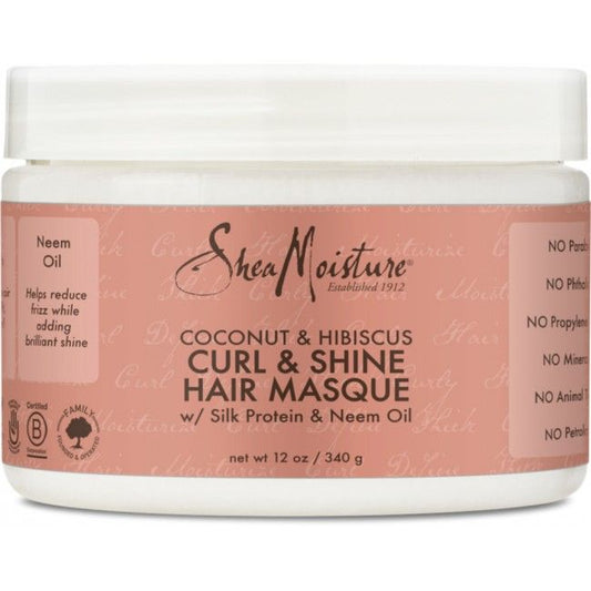 Shea Moisture Coconut Hibiscus Hair Masque - Beauty Fine