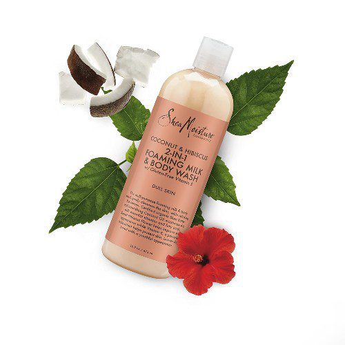 shea moisture coconut & hibiscus body wash - Beauty Fine