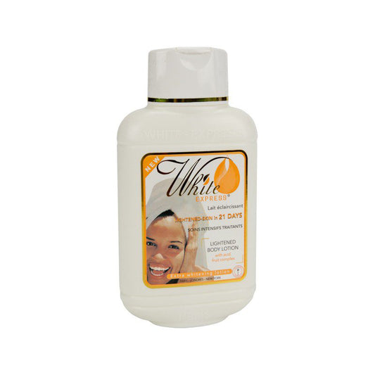 WHITE EXPRESS LOTION POUR LE CORPS PEAU ÉCLAIRCIE EN 21 JOURS 500 ML - Beauty Fine